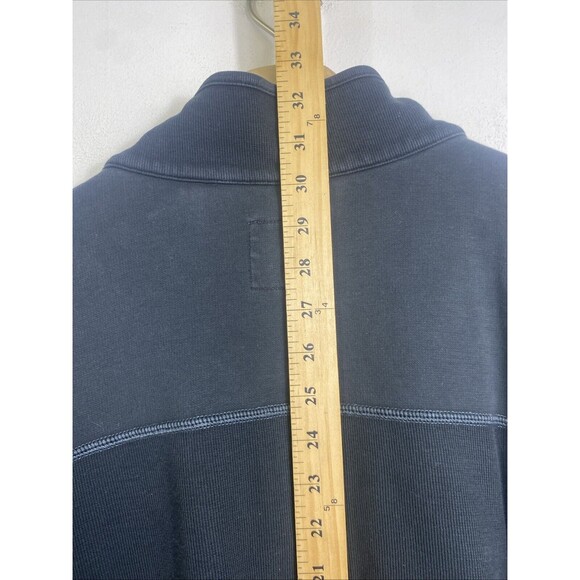 Tommy Bahama Jeans Men’s 1/4 Zip Pullover Size XXL 2XL Black Cotton - Picture 5 of 6